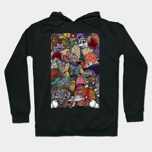 Villains Hoodie by Shirtsbyvaeda247